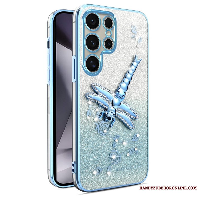 Hoesje Samsung Galaxy S25 Ultra 5g Libellenstandaard Bescherming Hoesje