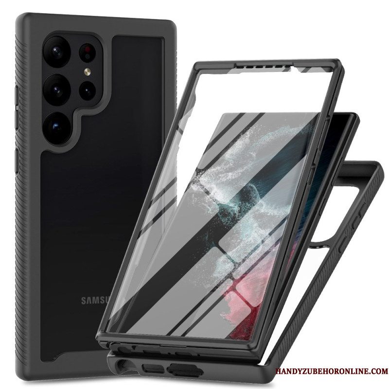Hoesje Samsung Galaxy S25 Ultra 5g Met Schermbeschermer Bescherming Hoesje
