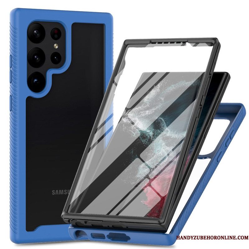 Hoesje Samsung Galaxy S25 Ultra 5g Met Schermbeschermer Bescherming Hoesje