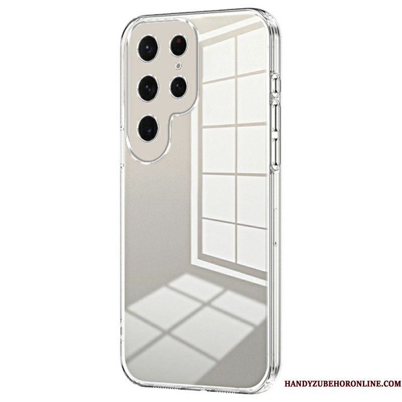 Hoesje Samsung Galaxy S25 Ultra 5g Rand In Metallic Stijl