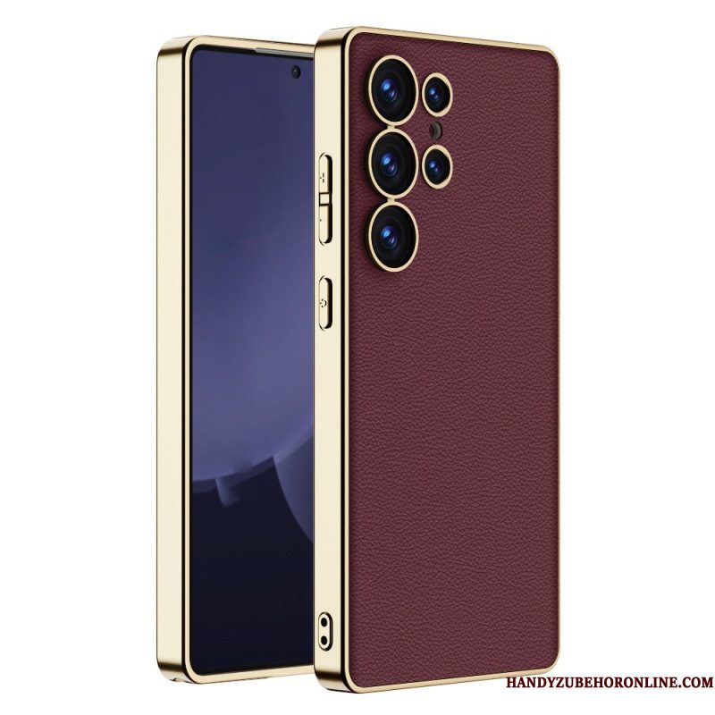Hoesje Samsung Galaxy S25 Ultra 5g Serie Met Lederlook