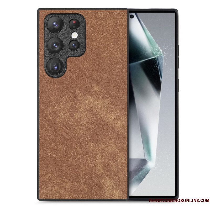 Hoesje Samsung Galaxy S25 Ultra 5g Suède-stijl