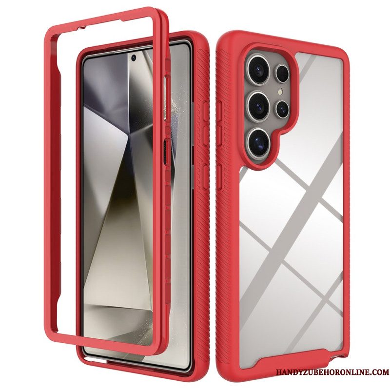 Hoesje Samsung Galaxy S25 Ultra 5g Verstevigd Frame Bescherming Hoesje