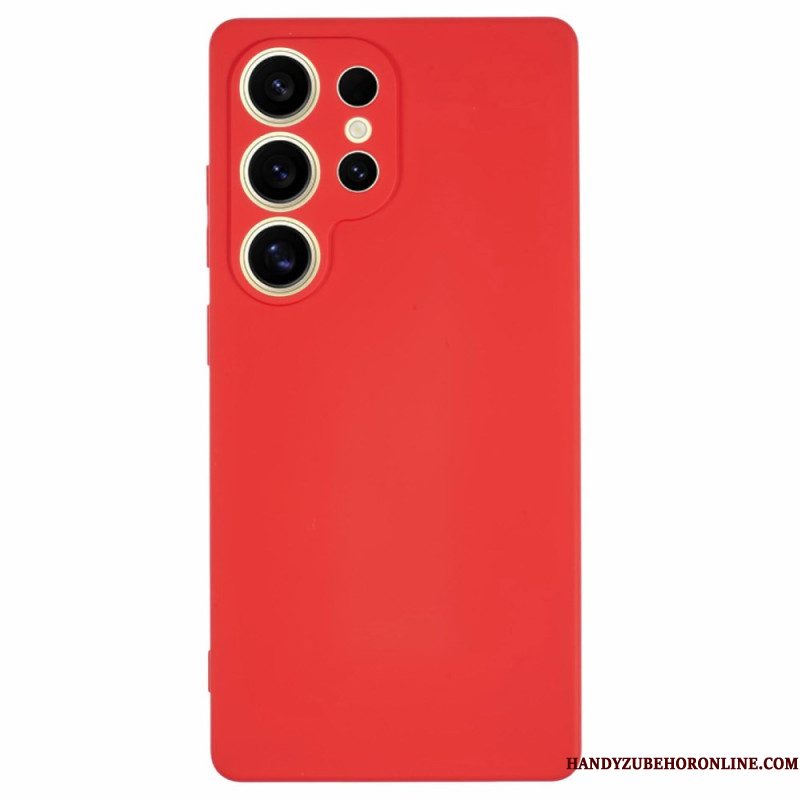 Hoesje Samsung Galaxy S25 Ultra 5g Vloeibare Siliconen