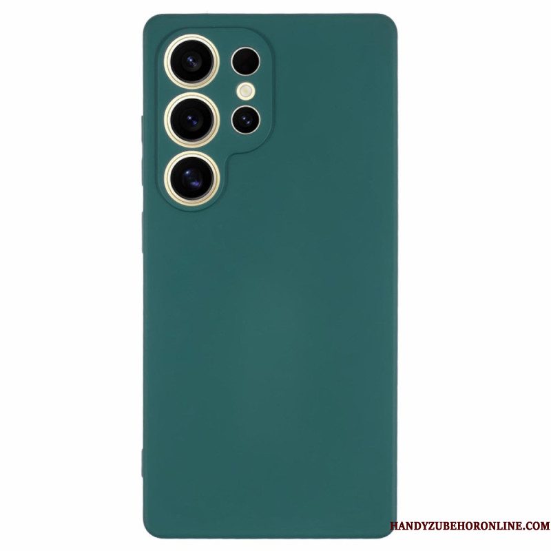 Hoesje Samsung Galaxy S25 Ultra 5g Vloeibare Siliconen