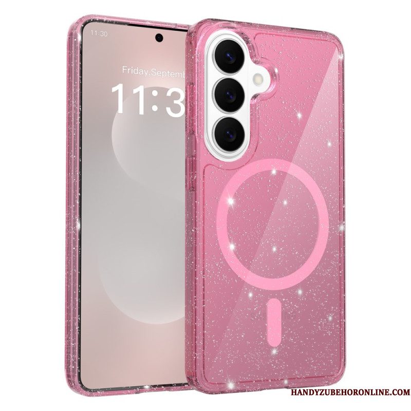 Hoesje Samsung Galaxy S26 Glitter Magnetische Portemonnee