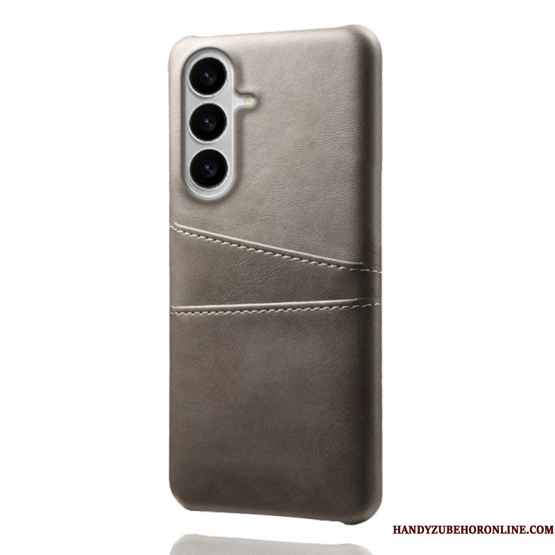 Hoesje Samsung Galaxy S26 Kaarthouder Met Lederlook Bescherming Hoesje