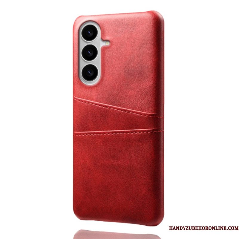 Hoesje Samsung Galaxy S26 Kaarthouder Met Lederlook Bescherming Hoesje
