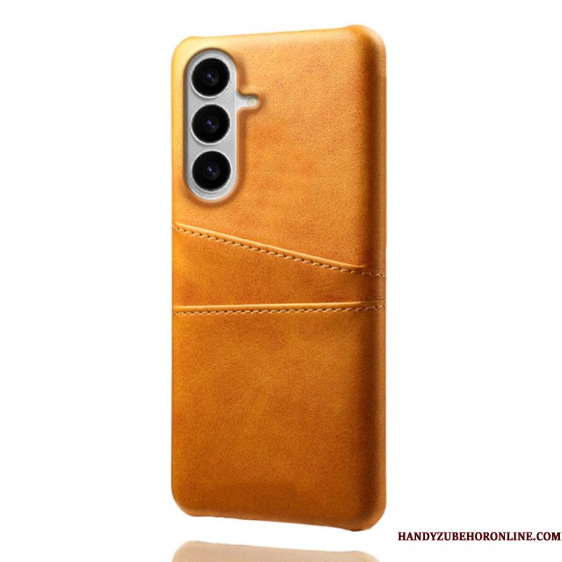 Hoesje Samsung Galaxy S26 Kaarthouder Met Lederlook Bescherming Hoesje