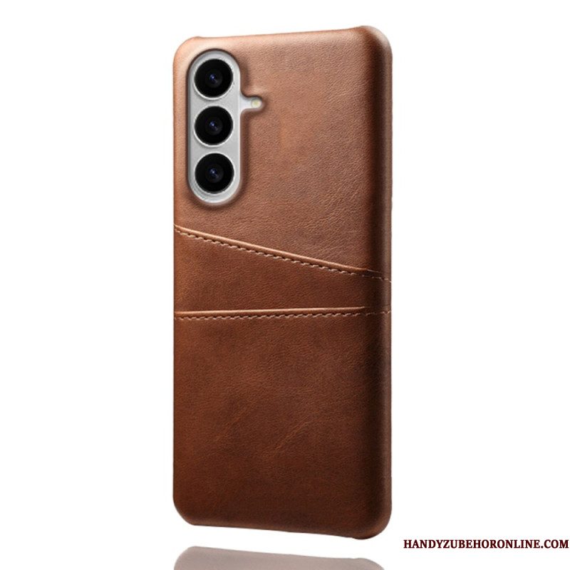 Hoesje Samsung Galaxy S26 Kaarthouder Met Lederlook Bescherming Hoesje