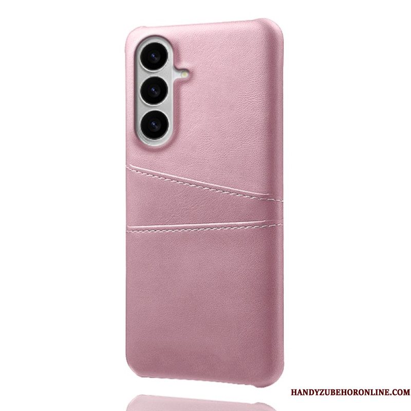Hoesje Samsung Galaxy S26 Kaarthouder Met Lederlook Bescherming Hoesje