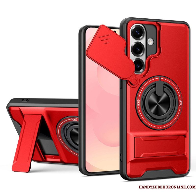 Hoesje Samsung Galaxy S26 Magnetische Opvouwbare Ringhouder En Camerabeschermer