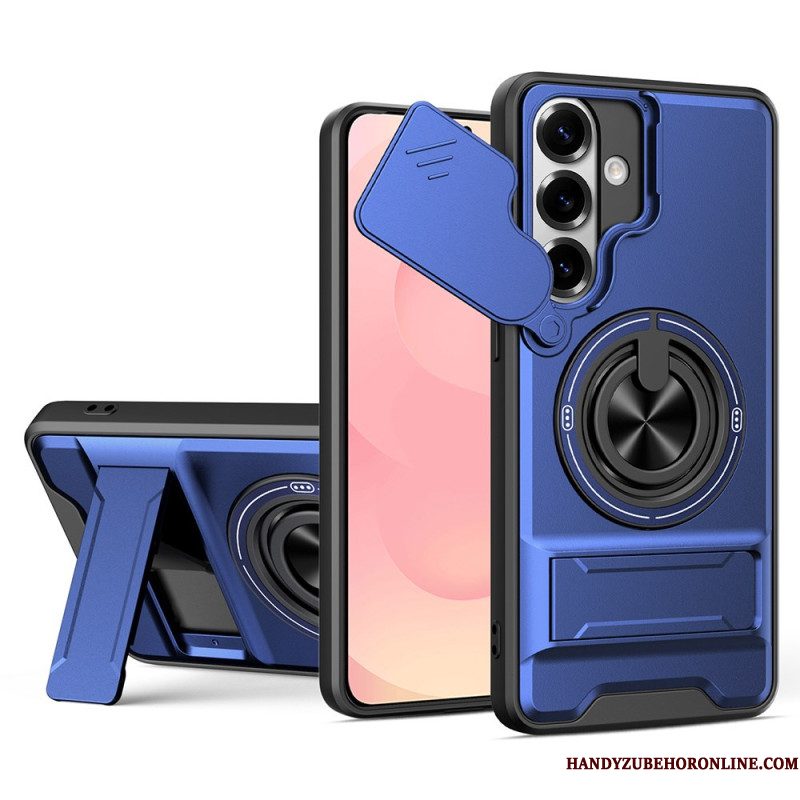 Hoesje Samsung Galaxy S26 Magnetische Opvouwbare Ringhouder En Camerabeschermer