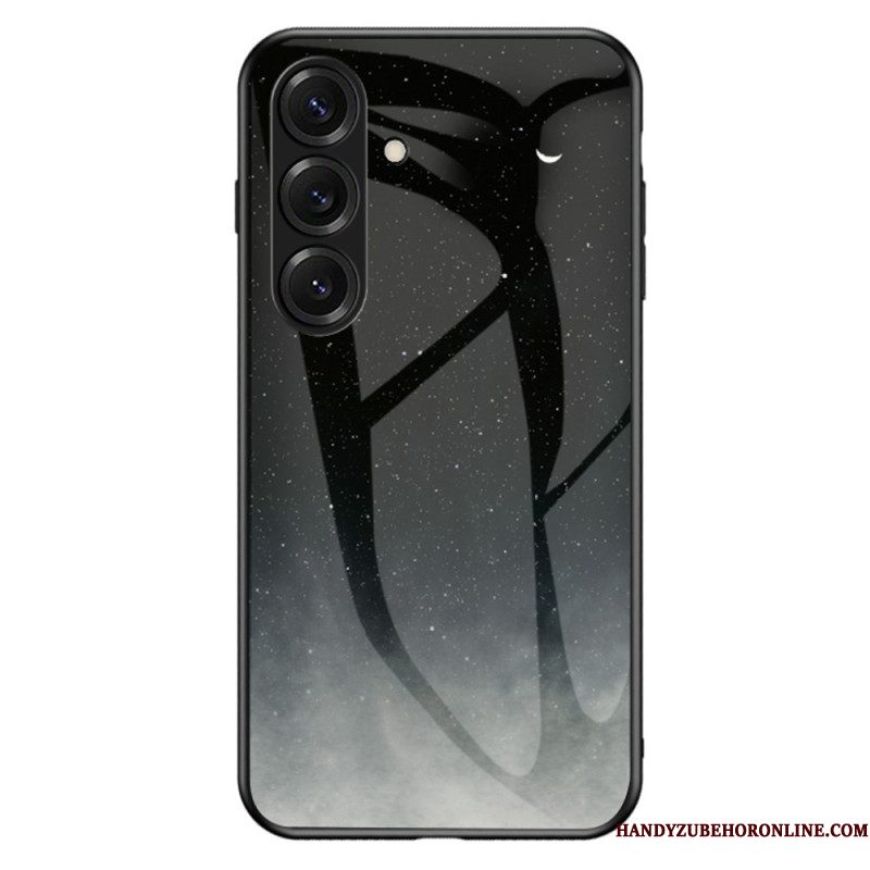 Hoesje Samsung Galaxy S26 Plus Gehard Glas Met Sterrenhemelmotief