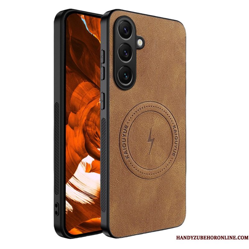 Hoesje Samsung Galaxy S26 Plus Magnetische Leren Stijl
