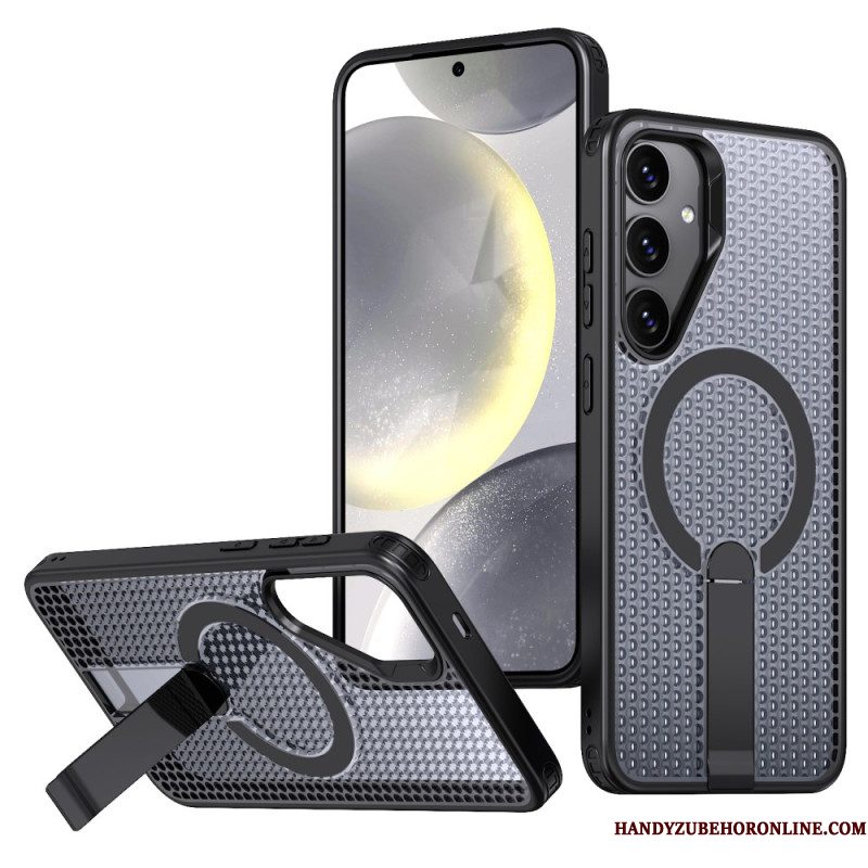 Hoesje Samsung Galaxy S26 Plus Magnetische Rasterstructuur