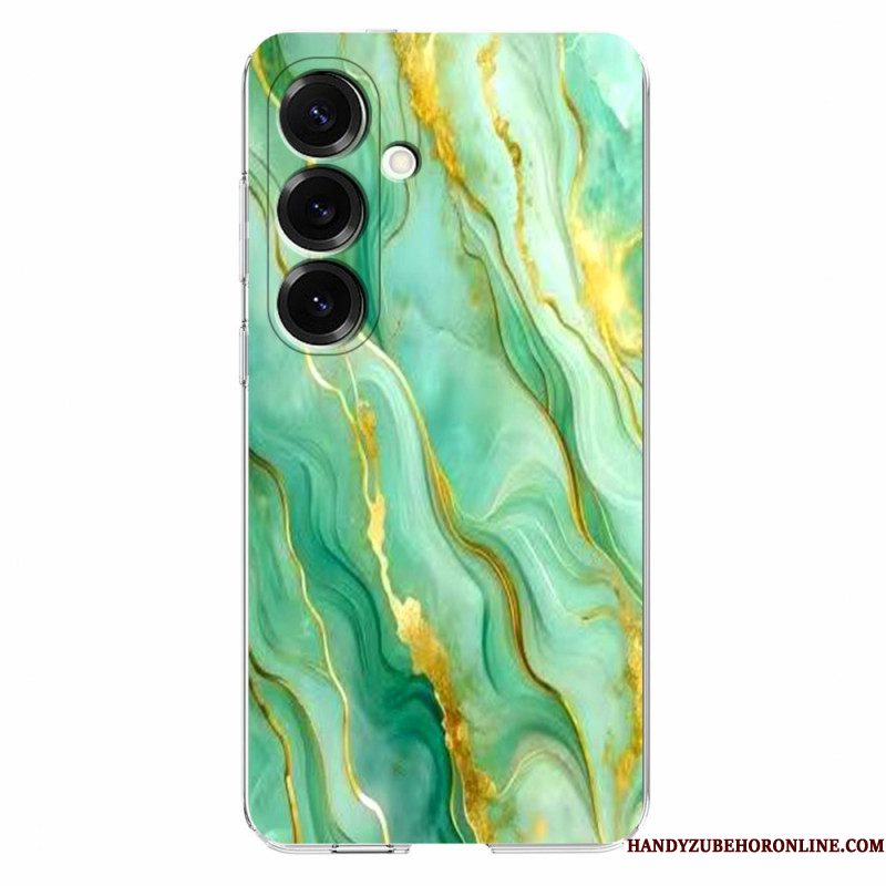 Hoesje Samsung Galaxy S26 Plus Marmer Bescherming Hoesje