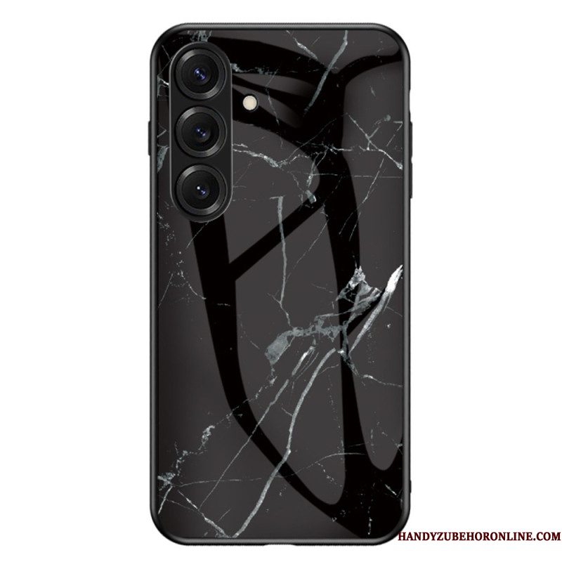 Hoesje Samsung Galaxy S26 Plus Marmeren Gehard Glas