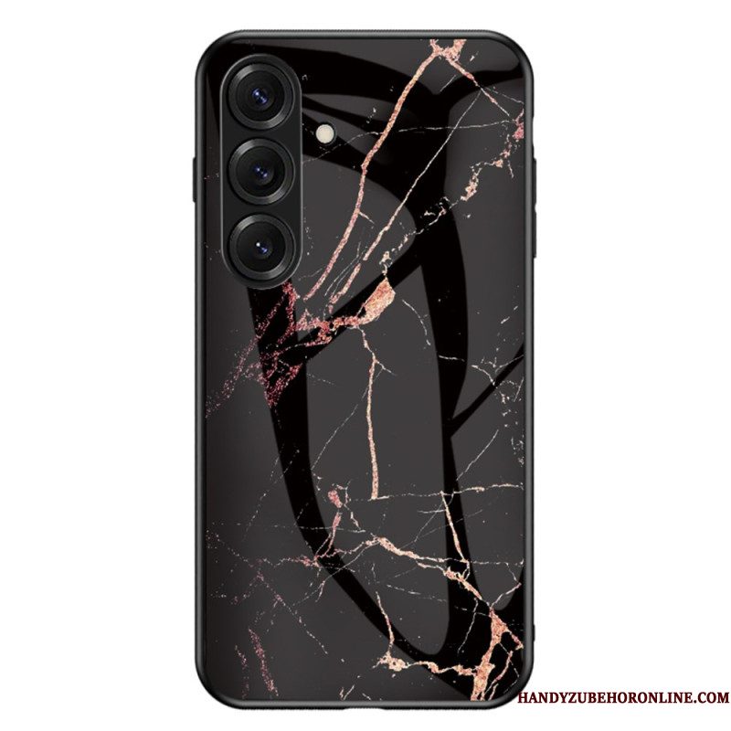 Hoesje Samsung Galaxy S26 Plus Marmeren Gehard Glas