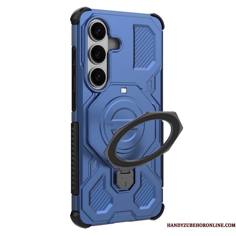 Hoesje Samsung Galaxy S26 Robuust Met Draaibare Metalen Standaard
