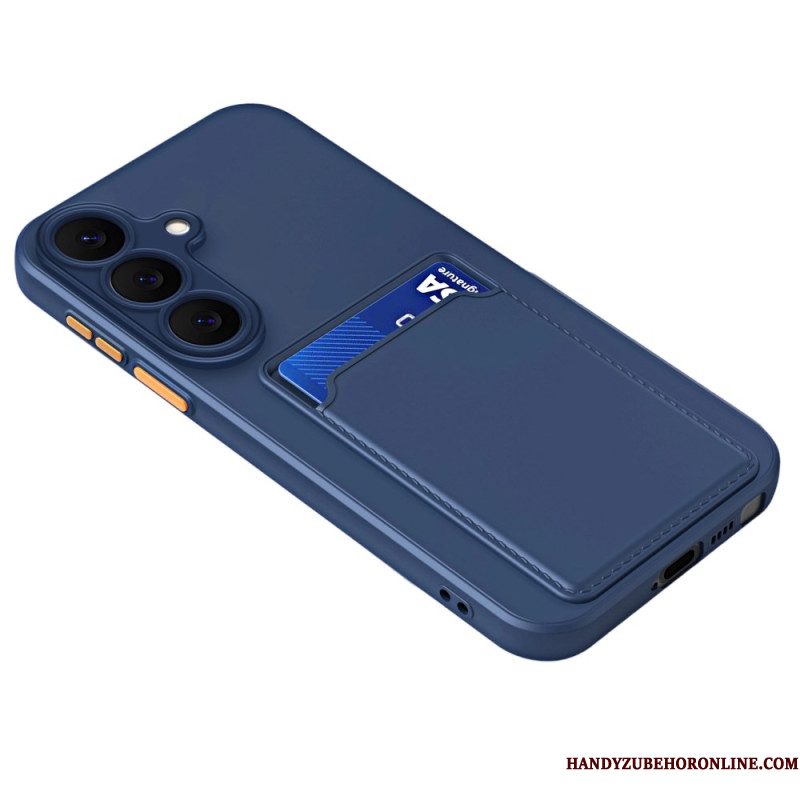 Hoesje Samsung Galaxy S26 Siliconen Met Kaarthouder Bescherming Hoesje