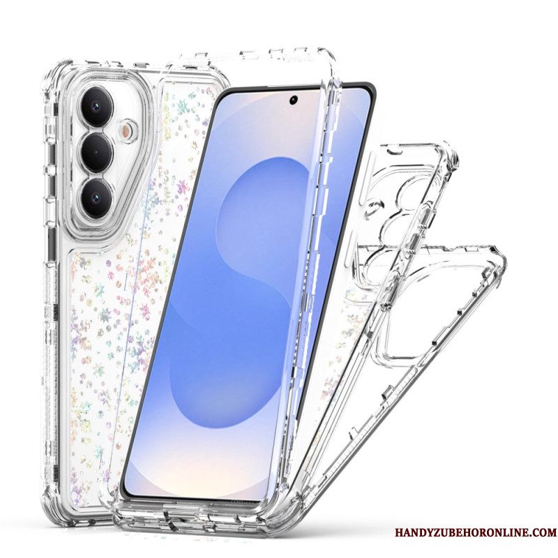 Hoesje Samsung Galaxy S26 Transparant Met Holografische Folie