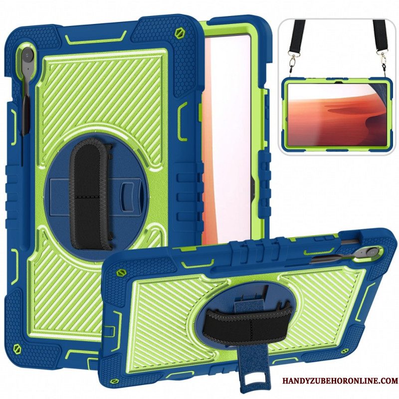 Hoesje Samsung Galaxy Tab S10 Fe Plus Standaard En Schouderband