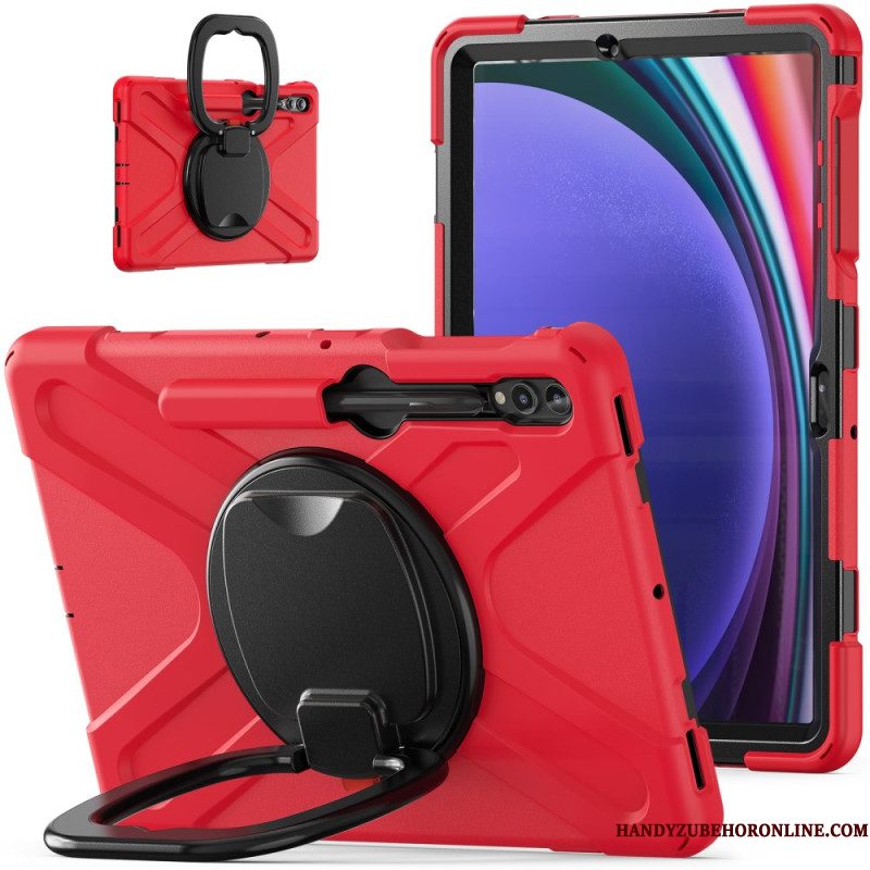 Hoesje Samsung Galaxy Tab S10 Plus Multifunctionele Draaibare Standaard En Handgreep