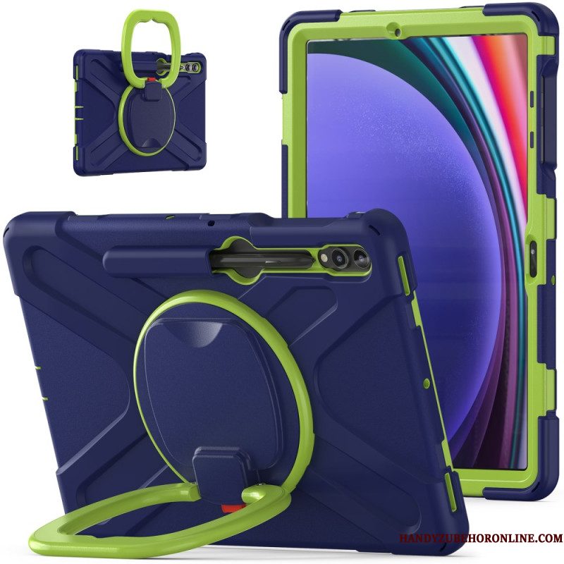 Hoesje Samsung Galaxy Tab S10 Plus Multifunctionele Draaibare Standaard En Handgreep