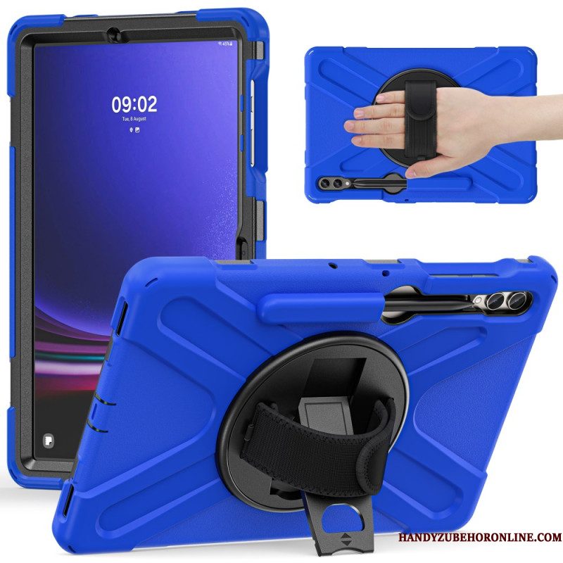 Hoesje Samsung Galaxy Tab S10 Plus Riem En Standaard