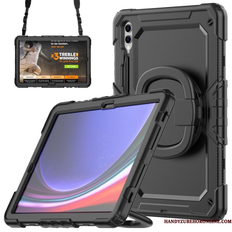 Hoesje Samsung Galaxy Tab S10 Ultra Premium Bescherming Met Schouderband Bescherming Hoesje