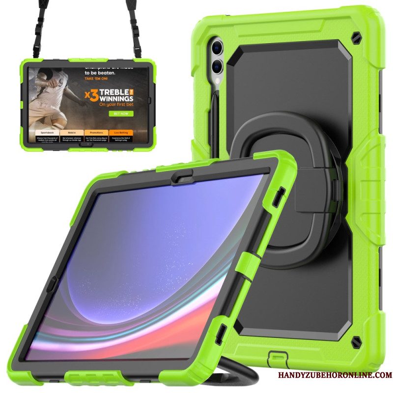 Hoesje Samsung Galaxy Tab S10 Ultra Premium Bescherming Met Schouderband Bescherming Hoesje