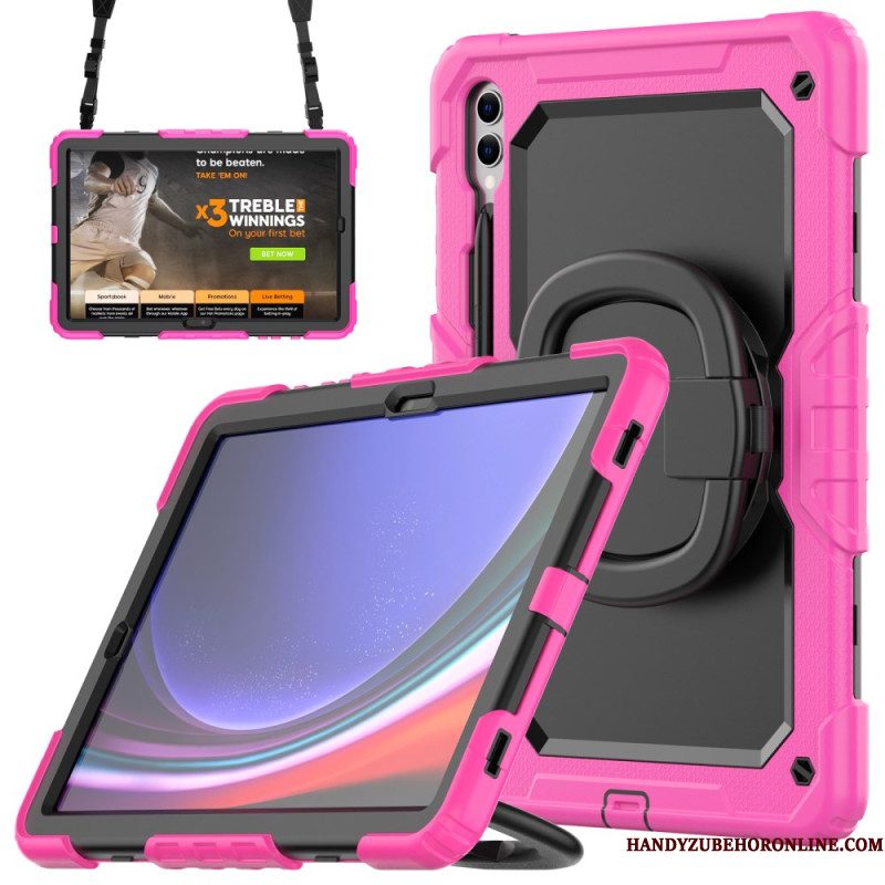 Hoesje Samsung Galaxy Tab S10 Ultra Premium Bescherming Met Schouderband Bescherming Hoesje