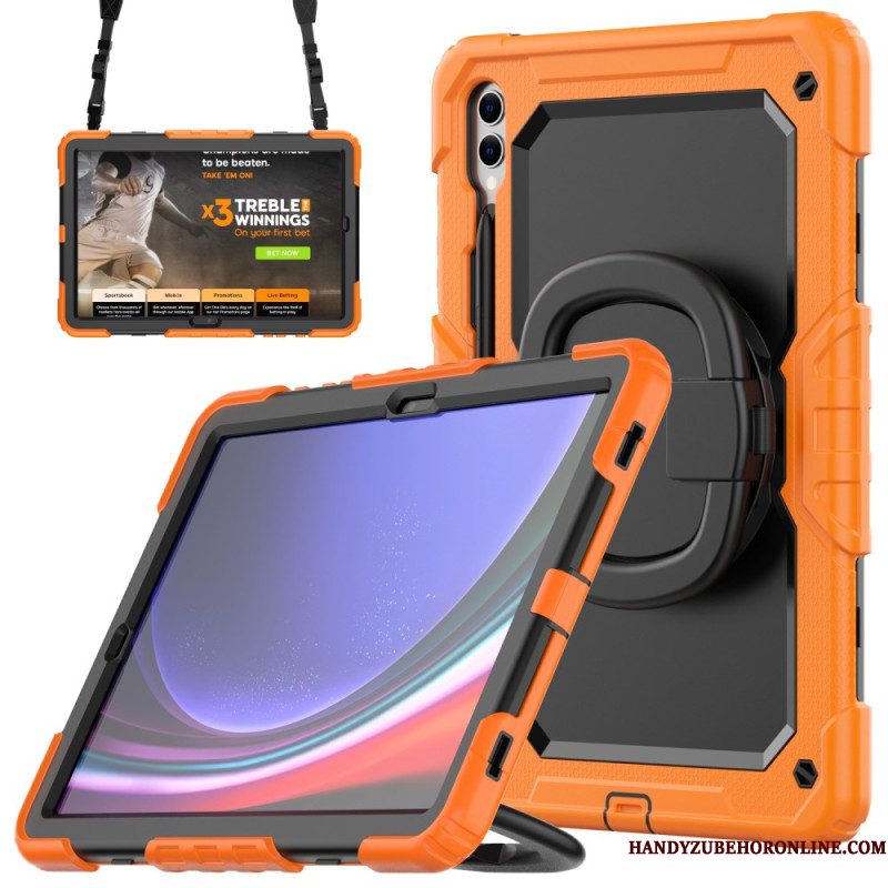 Hoesje Samsung Galaxy Tab S10 Ultra Premium Bescherming Met Schouderband Bescherming Hoesje