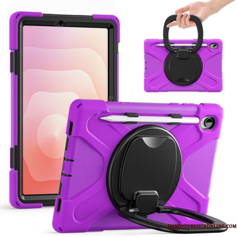 Hoesje Samsung Galaxy Tab S11 Drievoudige Bescherming Met Ringhouder Bescherming Hoesje