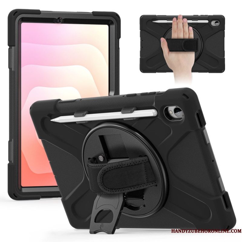 Hoesje Samsung Galaxy Tab S11 Ultra Duurzaam Met Stylushouder En Schouderriem Band