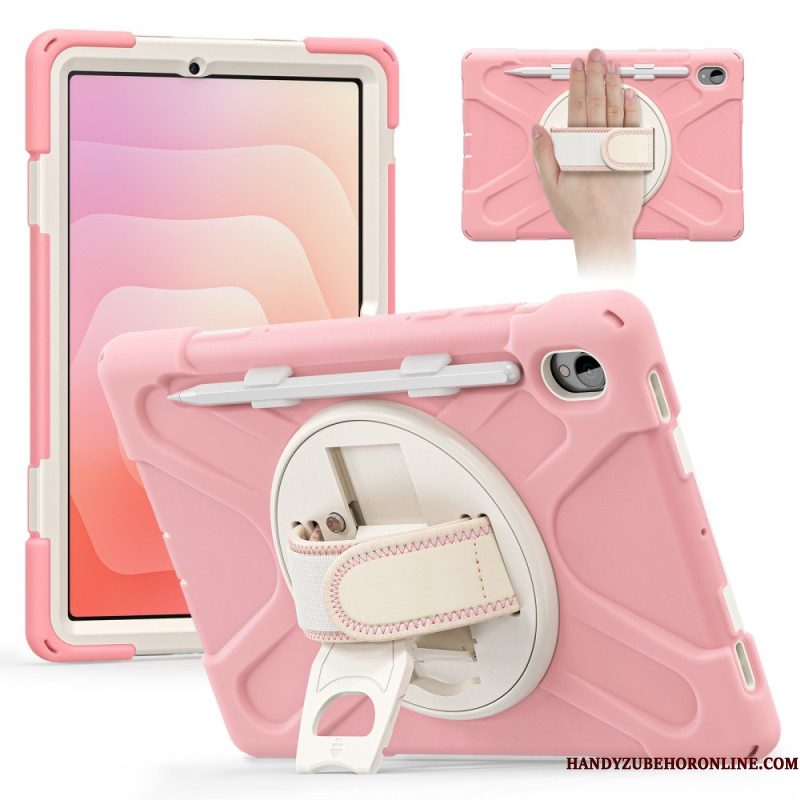 Hoesje Samsung Galaxy Tab S11 Ultra Duurzaam Met Stylushouder En Schouderriem Band