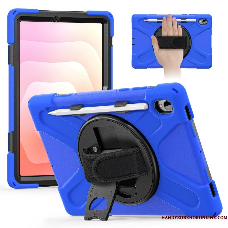 Hoesje Samsung Galaxy Tab S11 Ultra Duurzaam Met Stylushouder En Schouderriem Band