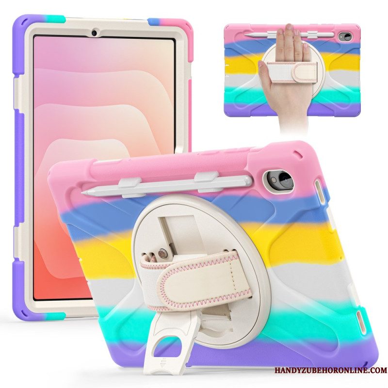 Hoesje Samsung Galaxy Tab S11 Ultra Duurzaam Met Stylushouder En Schouderriem Band