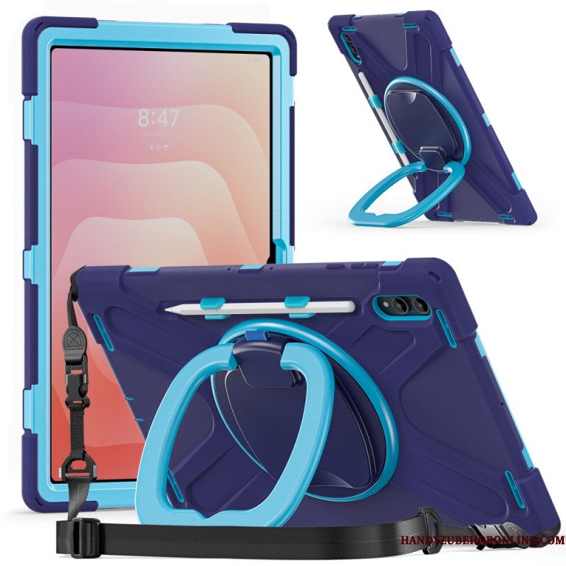 Hoesje Samsung Galaxy Tab S11 Ultra Robuust Met Schouderriem