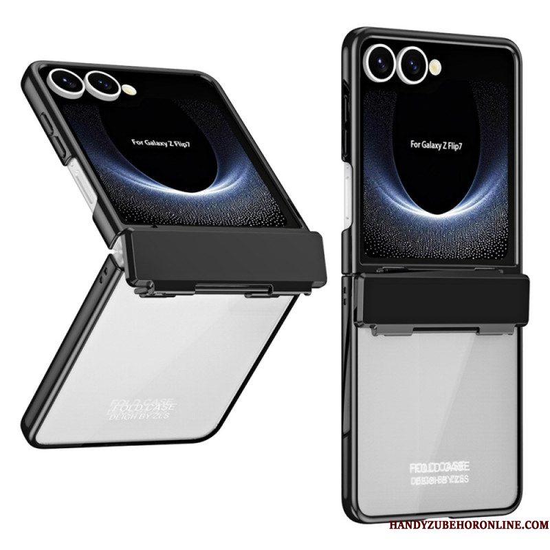 Hoesje Samsung Galaxy Z Flip 7 Anti-vingerafdruk Metallic Design Bescherming Hoesje