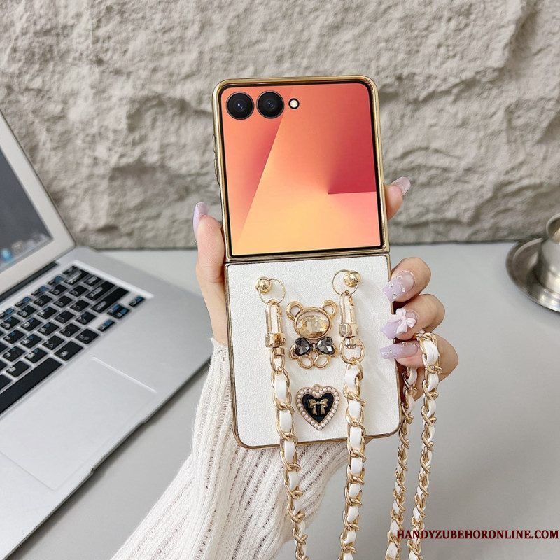 Hoesje Samsung Galaxy Z Flip 7 Bedel En Riem