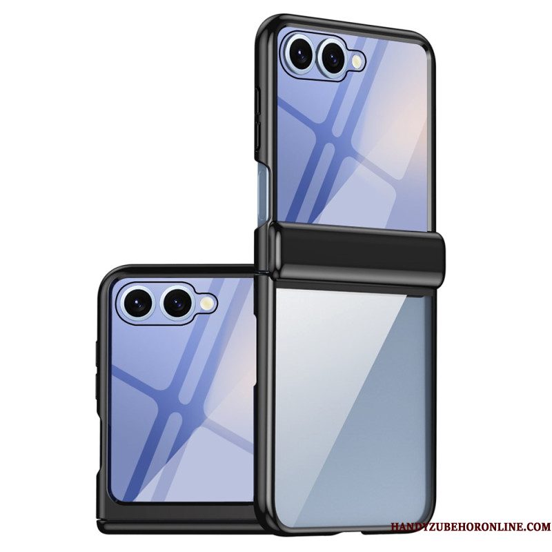 Hoesje Samsung Galaxy Z Flip 7 Bescherming Voor Scharnieren Met Metaaleffect