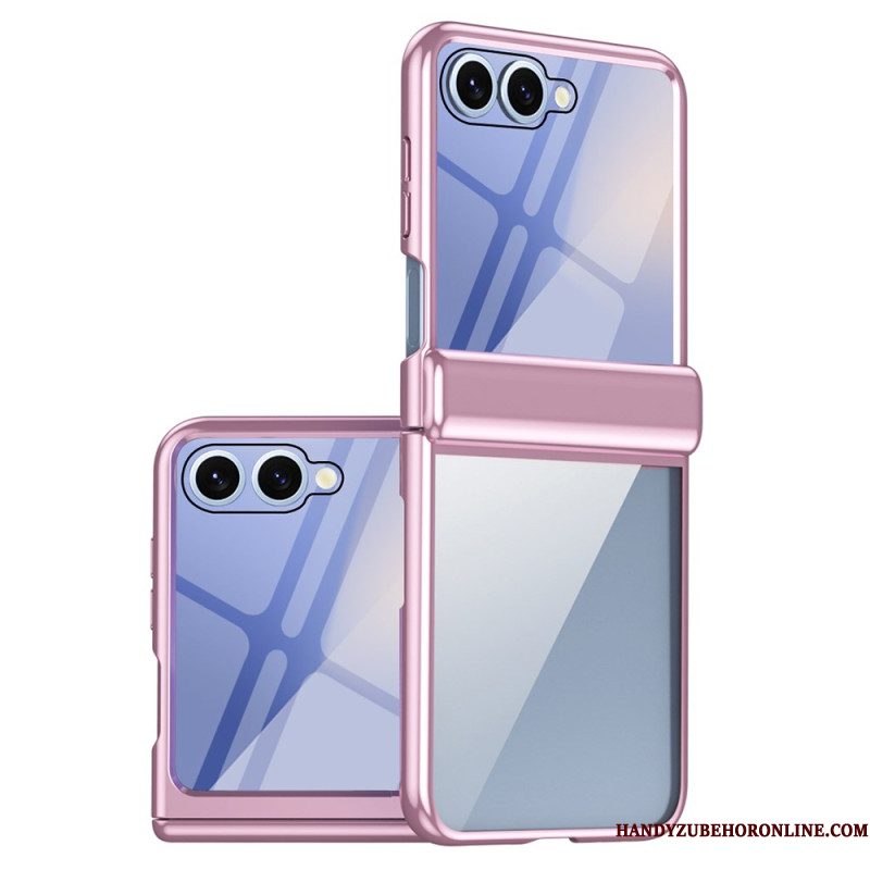 Hoesje Samsung Galaxy Z Flip 7 Bescherming Voor Scharnieren Met Metaaleffect