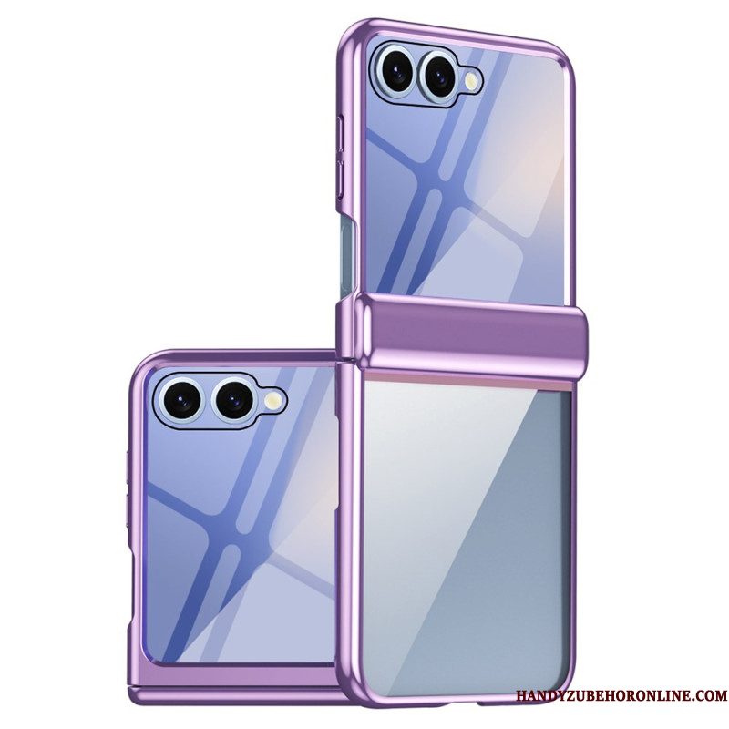 Hoesje Samsung Galaxy Z Flip 7 Bescherming Voor Scharnieren Met Metaaleffect