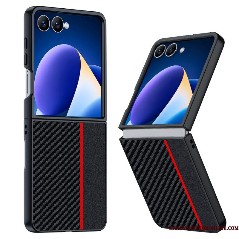 Hoesje Samsung Galaxy Z Flip 7 Carbon Vezelversie