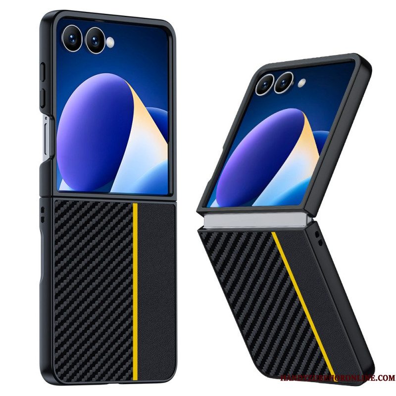 Hoesje Samsung Galaxy Z Flip 7 Carbon Vezelversie
