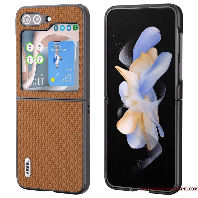 Hoesje Samsung Galaxy Z Flip 7 Fe Abeel Koolstofvezeldesign