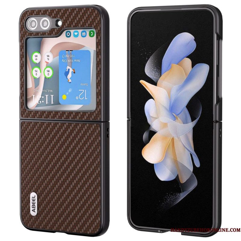 Hoesje Samsung Galaxy Z Flip 7 Fe Abeel Koolstofvezeldesign
