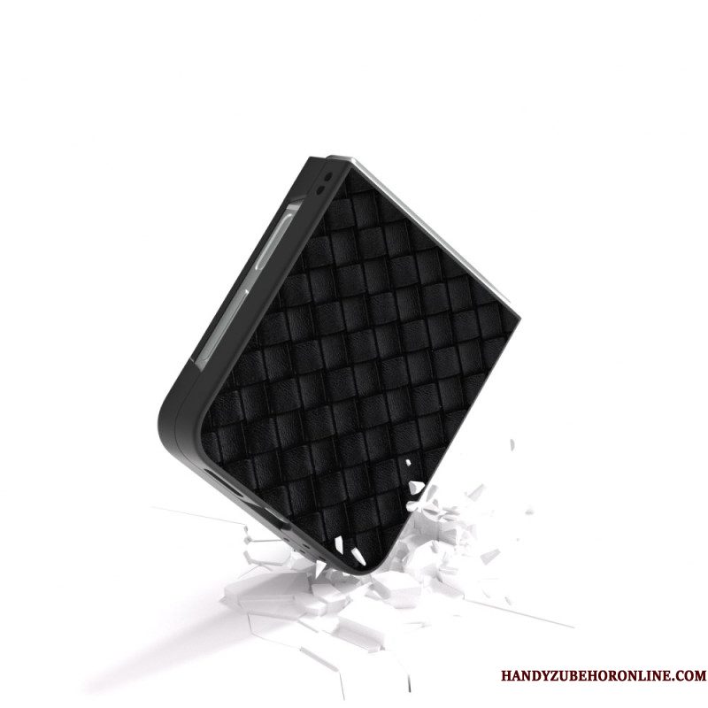 Hoesje Samsung Galaxy Z Flip 7 Fe Geweven Textuur